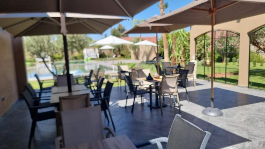 Terrasse du restaurant